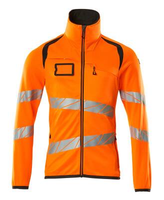 Microfleecejacke Fleecepullover mit Reißverschluss 2XL