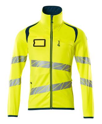 Microfleecejacke Fleecepullover mit Reißverschluss 2XL