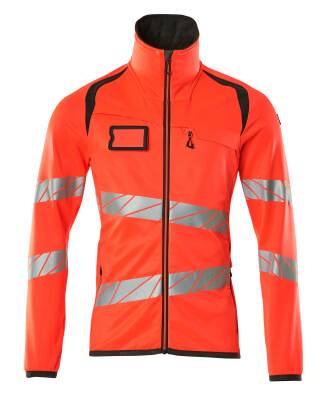 Microfleecejacke Fleecepullover mit Reißverschluss 2XL