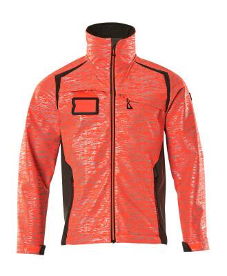 Soft Shell Jacke Soft Shell Jacke mit Reflexeffekte 2XL