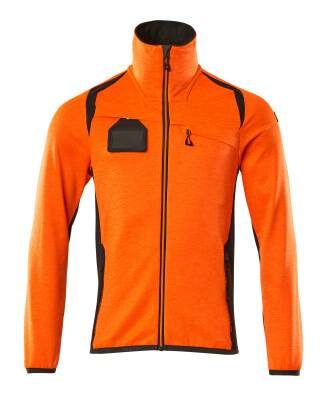 Microfleecejacke Fleecepullover mit Reißverschluss 2XL
