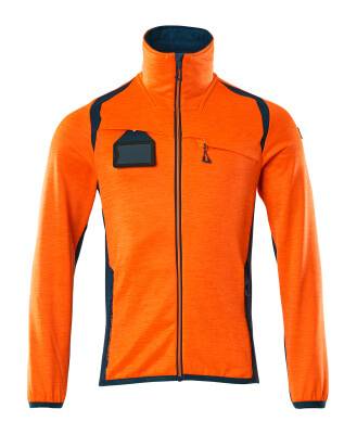 Microfleecejacke Fleecepullover mit Reißverschluss 2XL