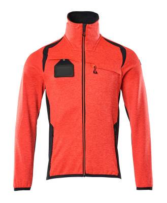 Microfleecejacke Fleecepullover mit Reißverschluss XL