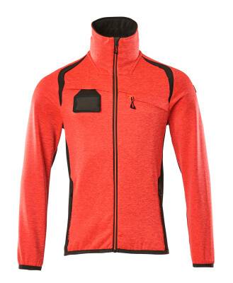 Microfleecejacke Fleecepullover mit Reißverschluss XL
