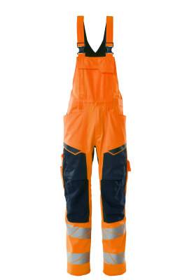 Latzhose Latzhose, Knietaschen, Stretch-Einsätze 90C48