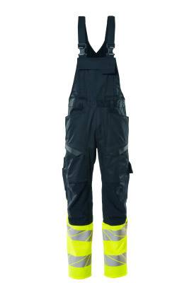 Latzhose Latzhose, Knietaschen, Stretch-Einsätze 90C46