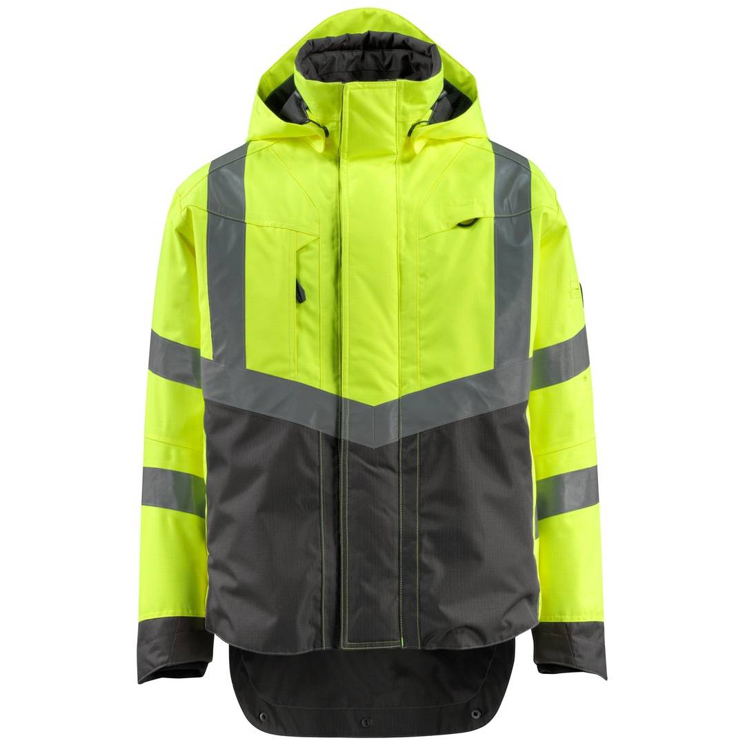 Mascot SAFE SUPREME Warnschutz Hard Shell Jacke Harlow 15501-231 Gr. S hi-vis gelb/dunkelanthrazit