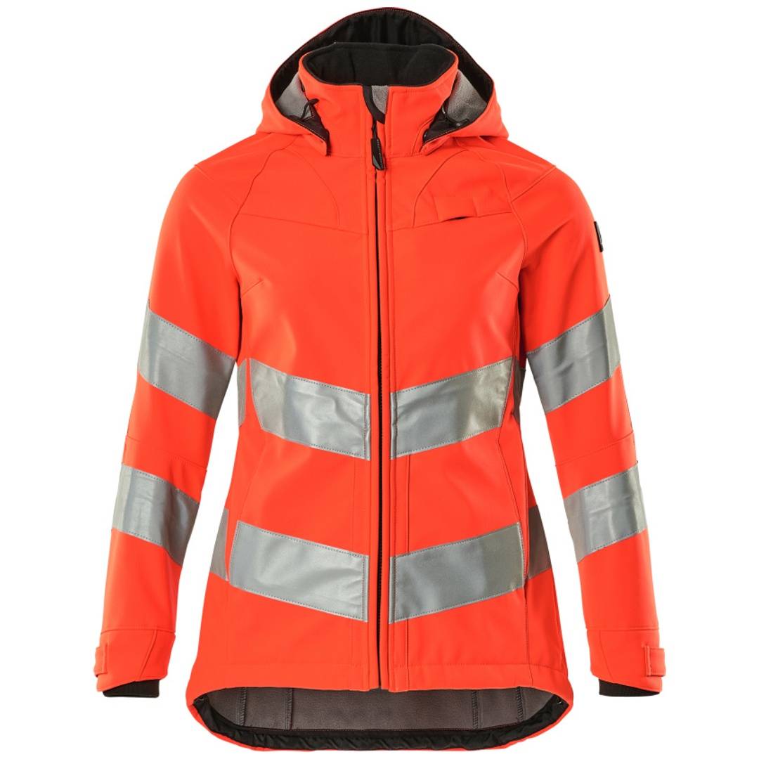 Mascot SAFE SUPREME Damen Soft Shell Jacke Gr. L warnrot