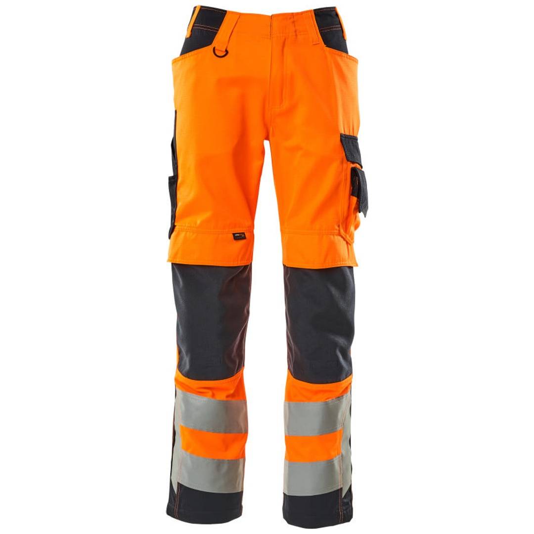 Mascot SAFE SUPREME leichte Warnschutz-Sommerhose 20879 Gr. 76C54 hi-vis orange/schwarzblau