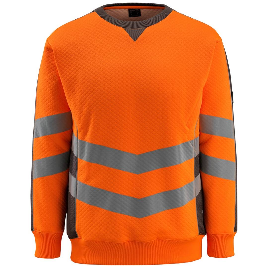 Mascot Warnsweatshirt SAFE SUPREME Wigton Gr. 3XL hi-vis orange/dunkelanthrazit