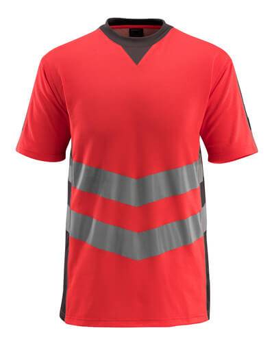 Mascot Warnschutz T-Shirt SANDWELL SAFE SUPREME 50127 Gr. 5XL warnrot/dunkelanthrazit