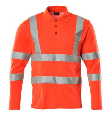 Polo-shirt Polo-Shirt, lange Ärmel 2XL