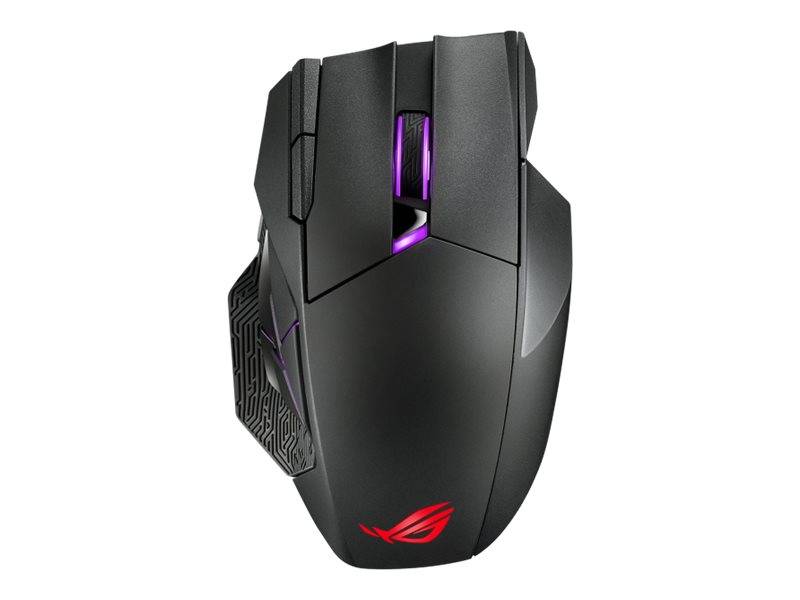 ASUS ROG Spatha X - Maus - Für Rechtshänder - optisch