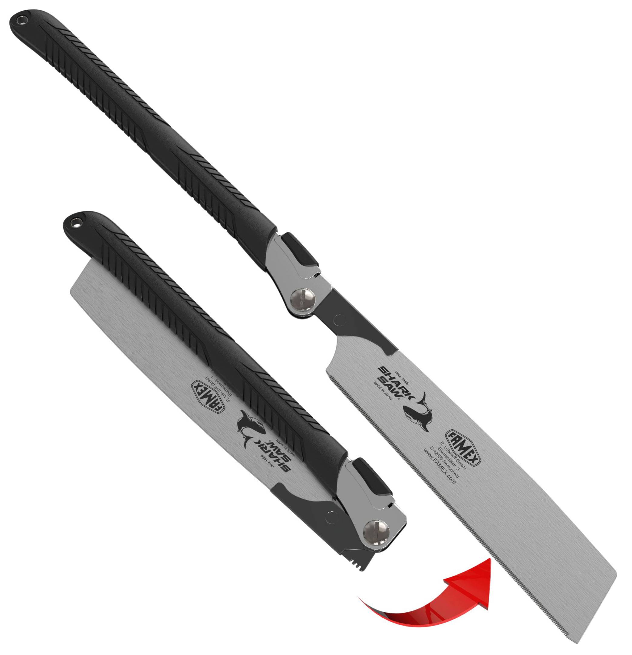 Famex Werkzeuge Werkzeugsatz mit zwei Schlagschraubereinsätzen (19 mm, 17 mm) mit farbigen Bändern zur Größenangabe und rotem Transportkoffer.