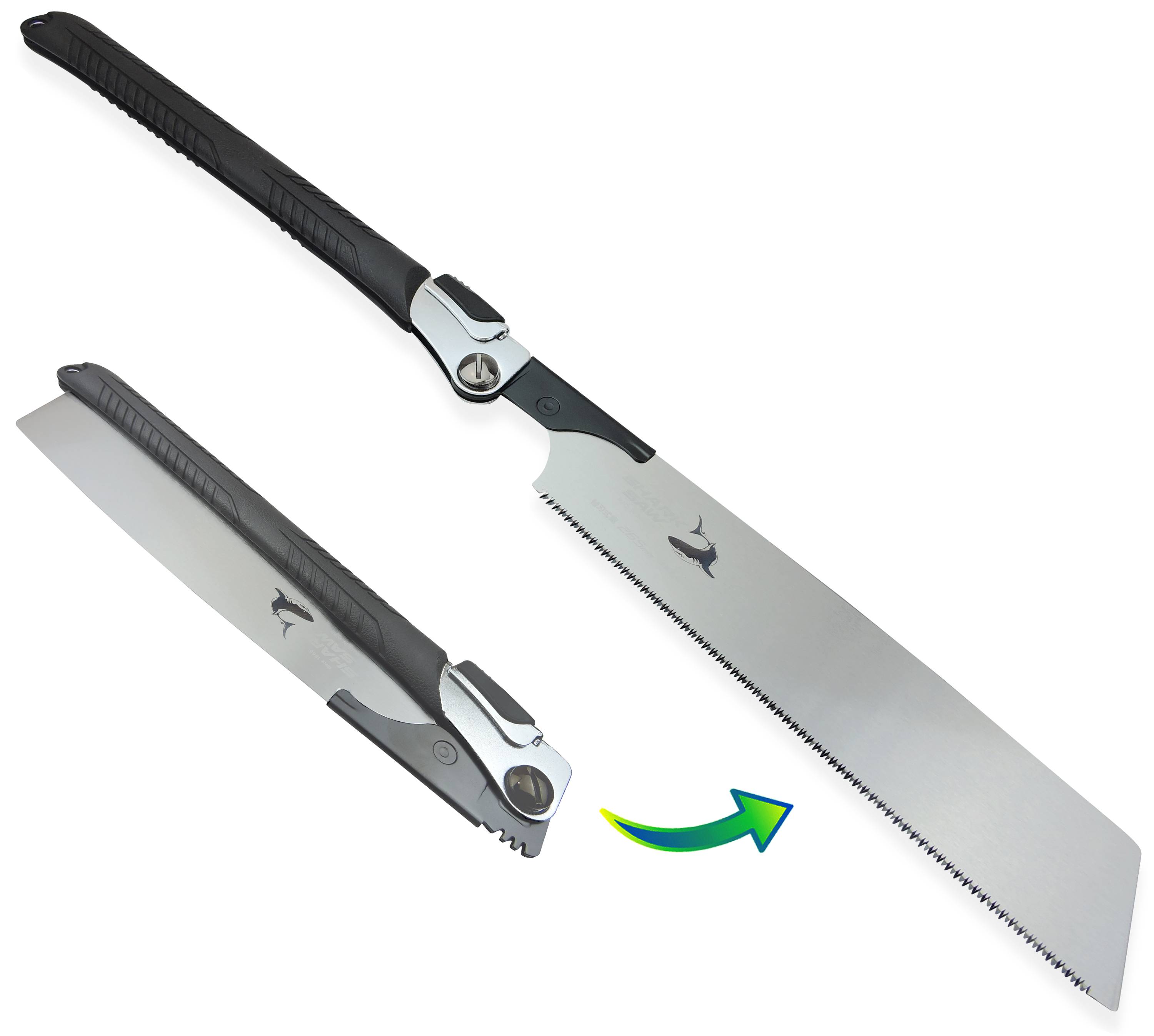 FAMEX 5525 Profi Japansäge - Kataba – Klappsäge 265mm – 15 Zähne pro Zoll