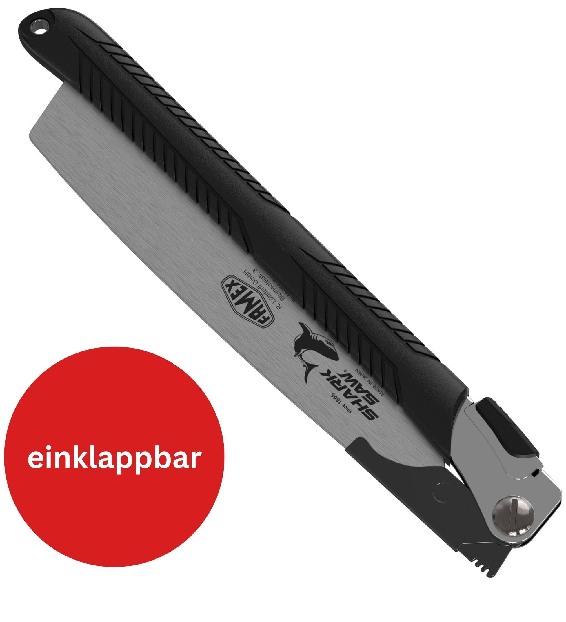 FAMEX 5525 Profi Japansäge - Kataba – Klappsäge 265mm – 15 Zähne pro Zoll