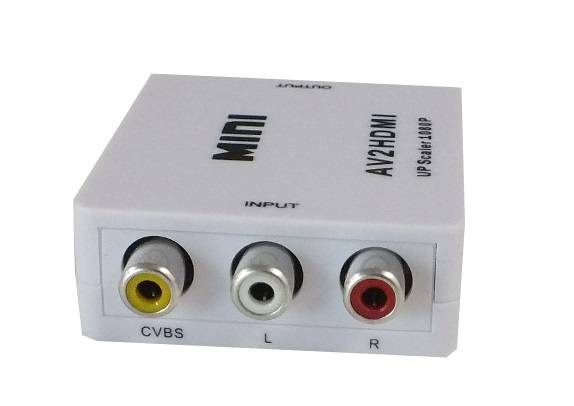 Mini AV Composite auf HDMI Konverter 1080P