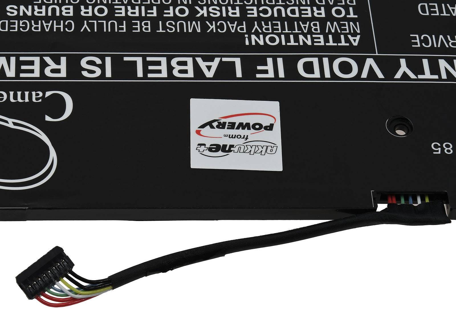 Powery Akku für Laptop Lenovo Yoga C740-14IML, 7,72V, Li-Ion