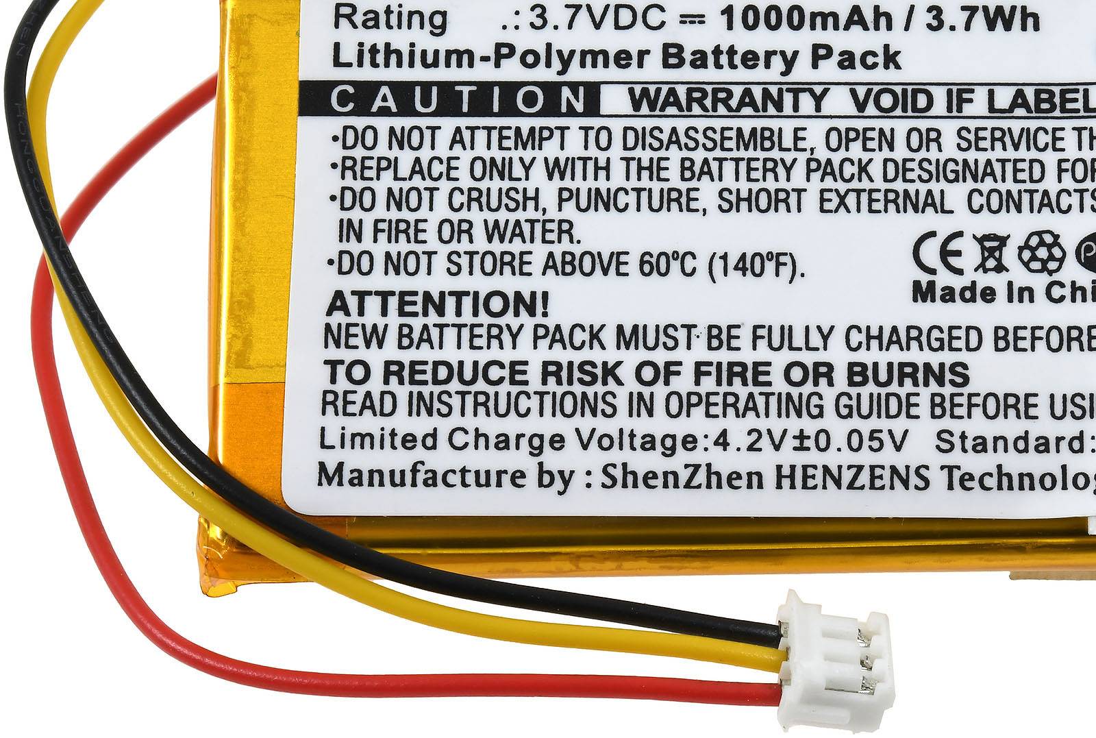 Powery Akku kompatibel mit Logitech Typ 533-000130, 3,7V, Li-Polymer