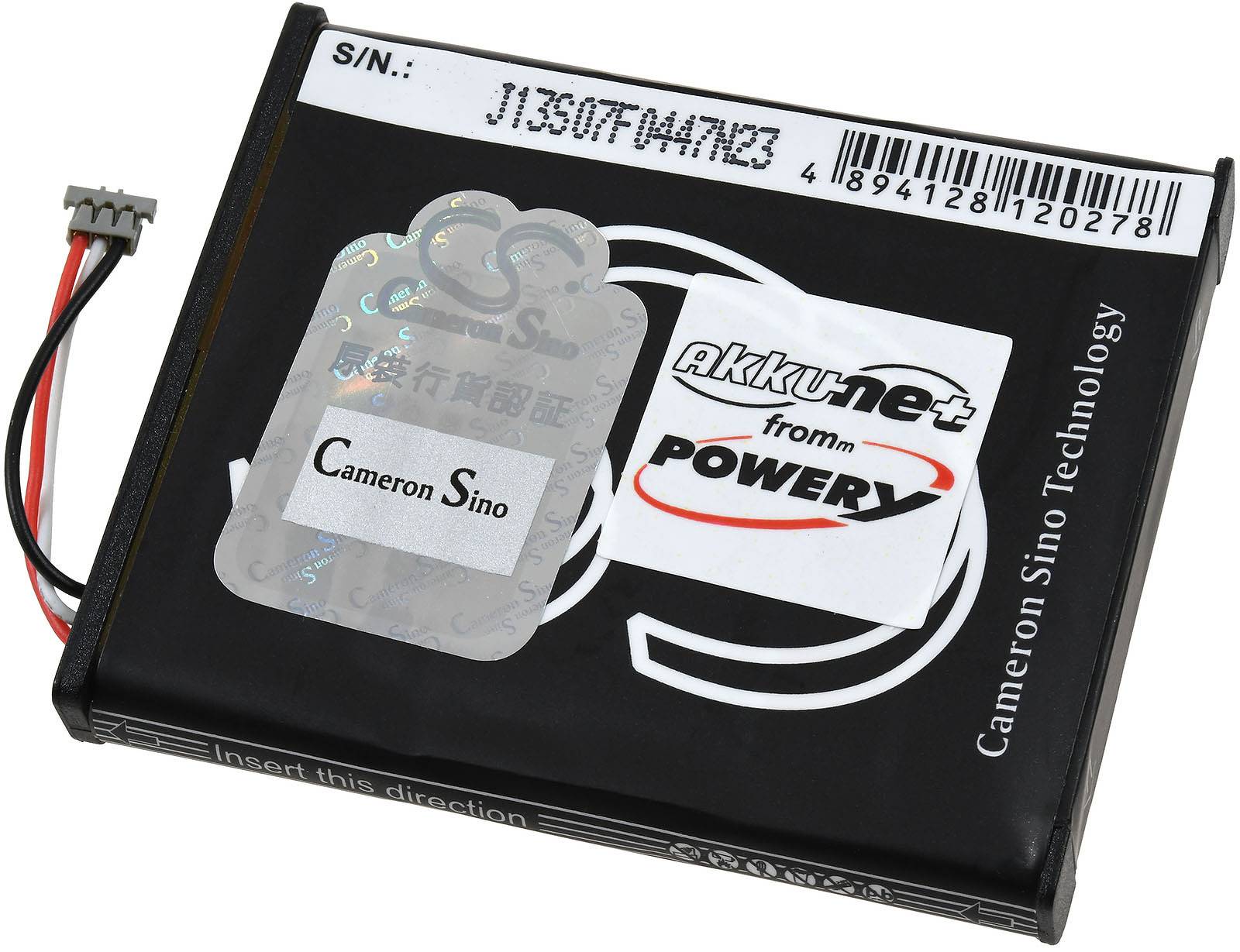 Powery Akku für Sony PS Vita (Version 2007), 3,7V, Li-Ion