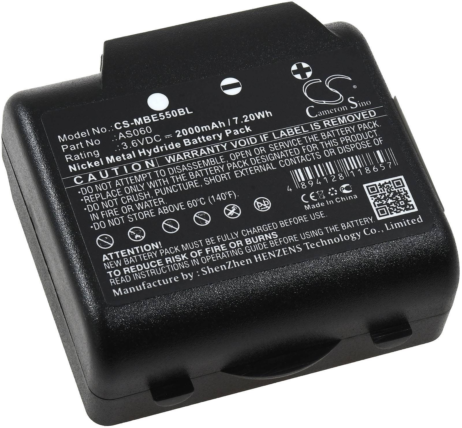 Powery Akku für Kran-Funkfernsteuerung IMET M550S THOR, 3,6V, NiMH