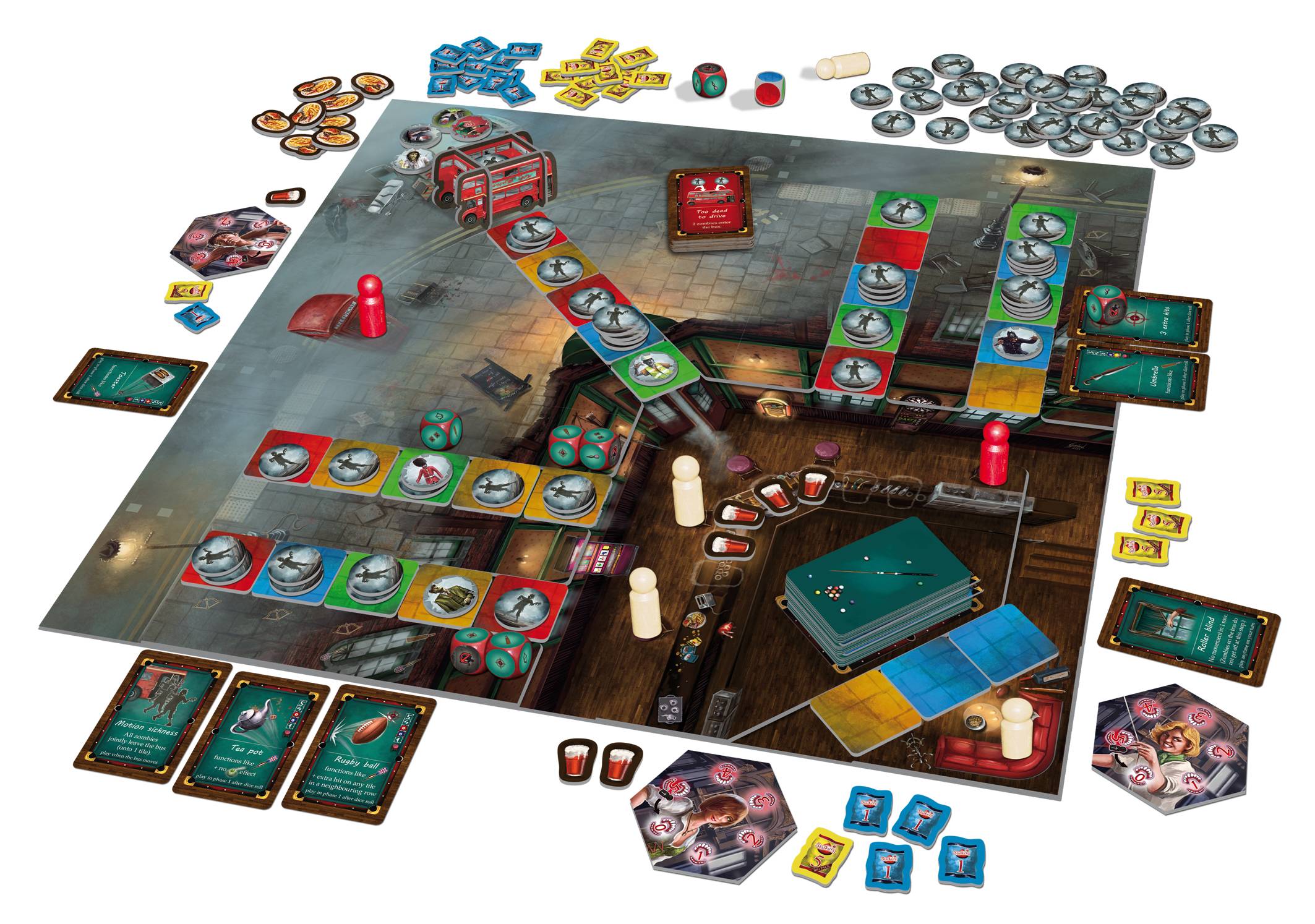 Huch 878847 Pints of Blood,Familienspiel