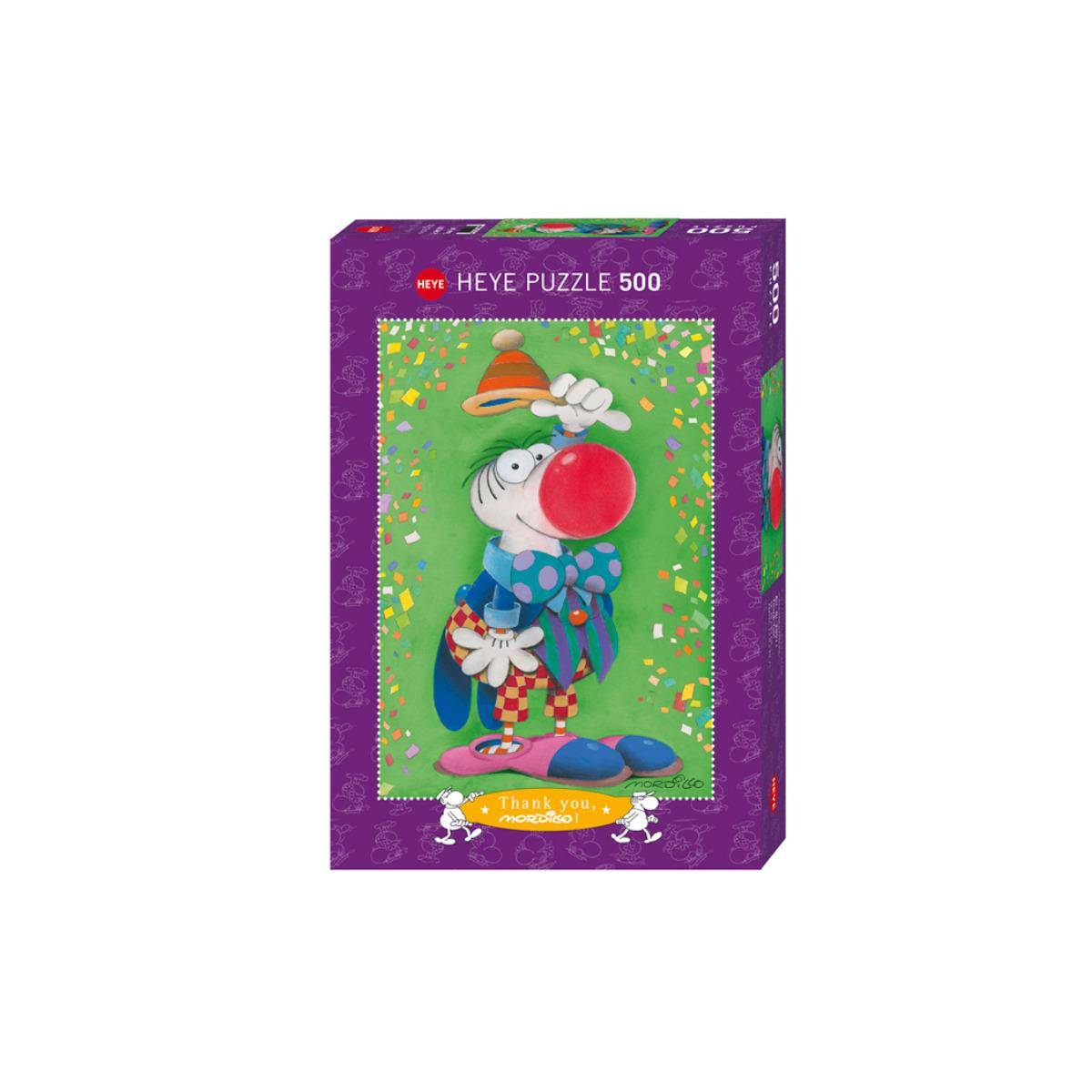299118 - Thank You! Cartoon Classics, 500 Teile - Puzzlegröße 35,0 x 50,0 cm