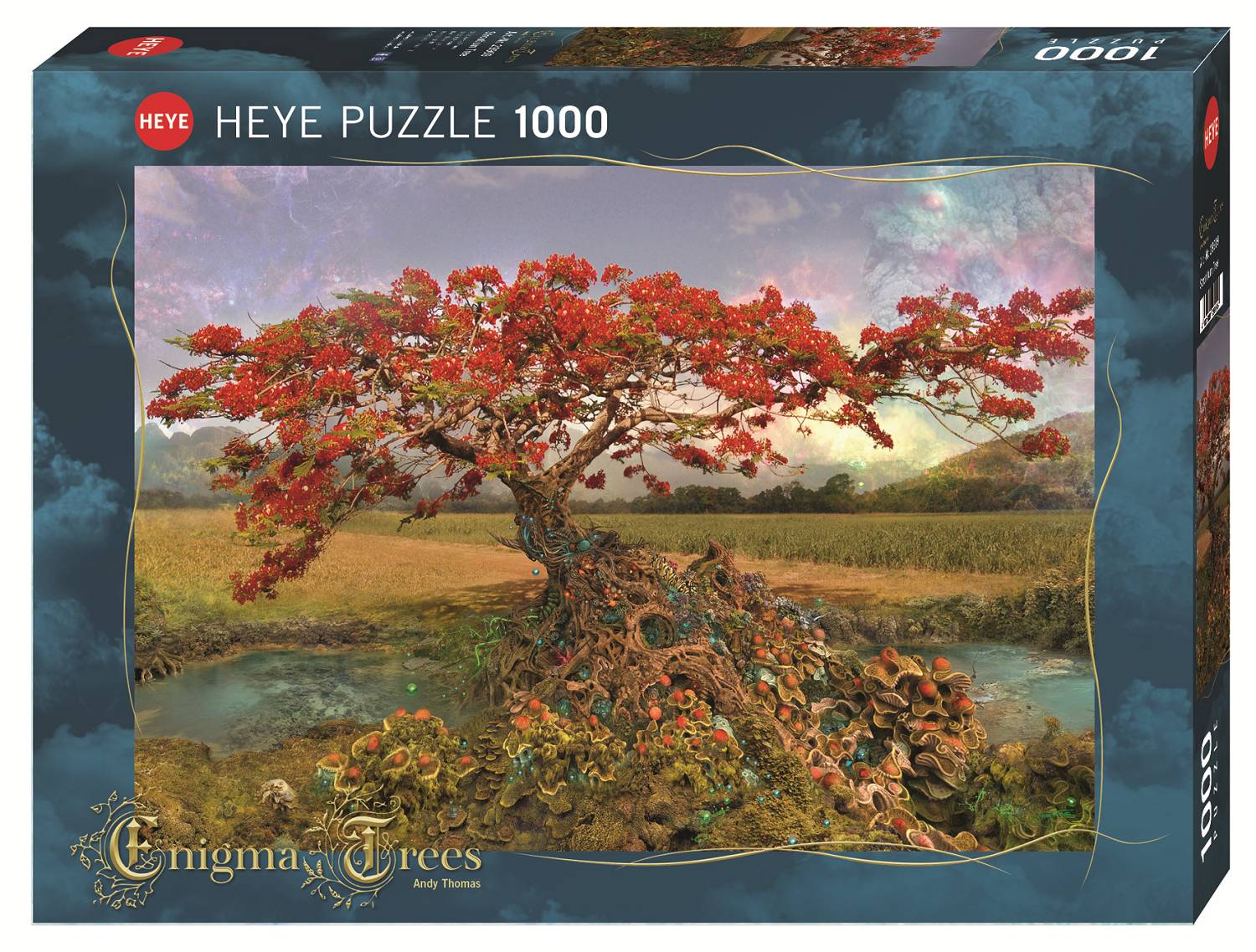HEYE 29909 Andy Thomas Enigma Trees Strontium Tree 1000 Teile Puzzle