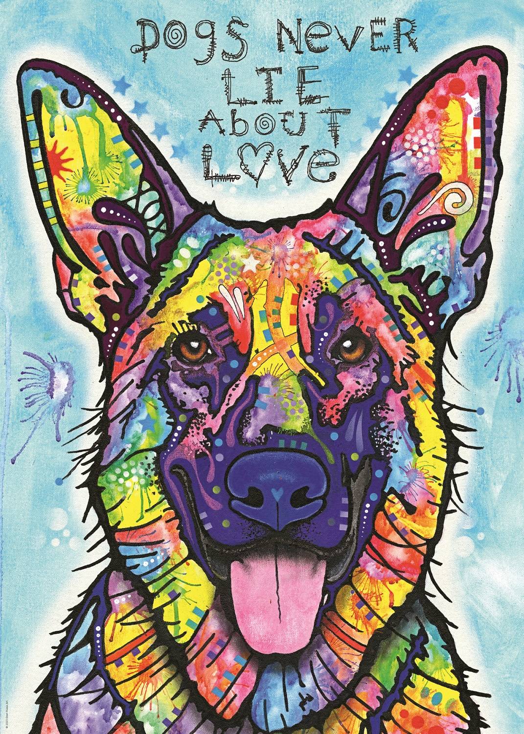 HEYE 29732 Jolly Pets Dogs Never Lie 1000 Teile Puzzle