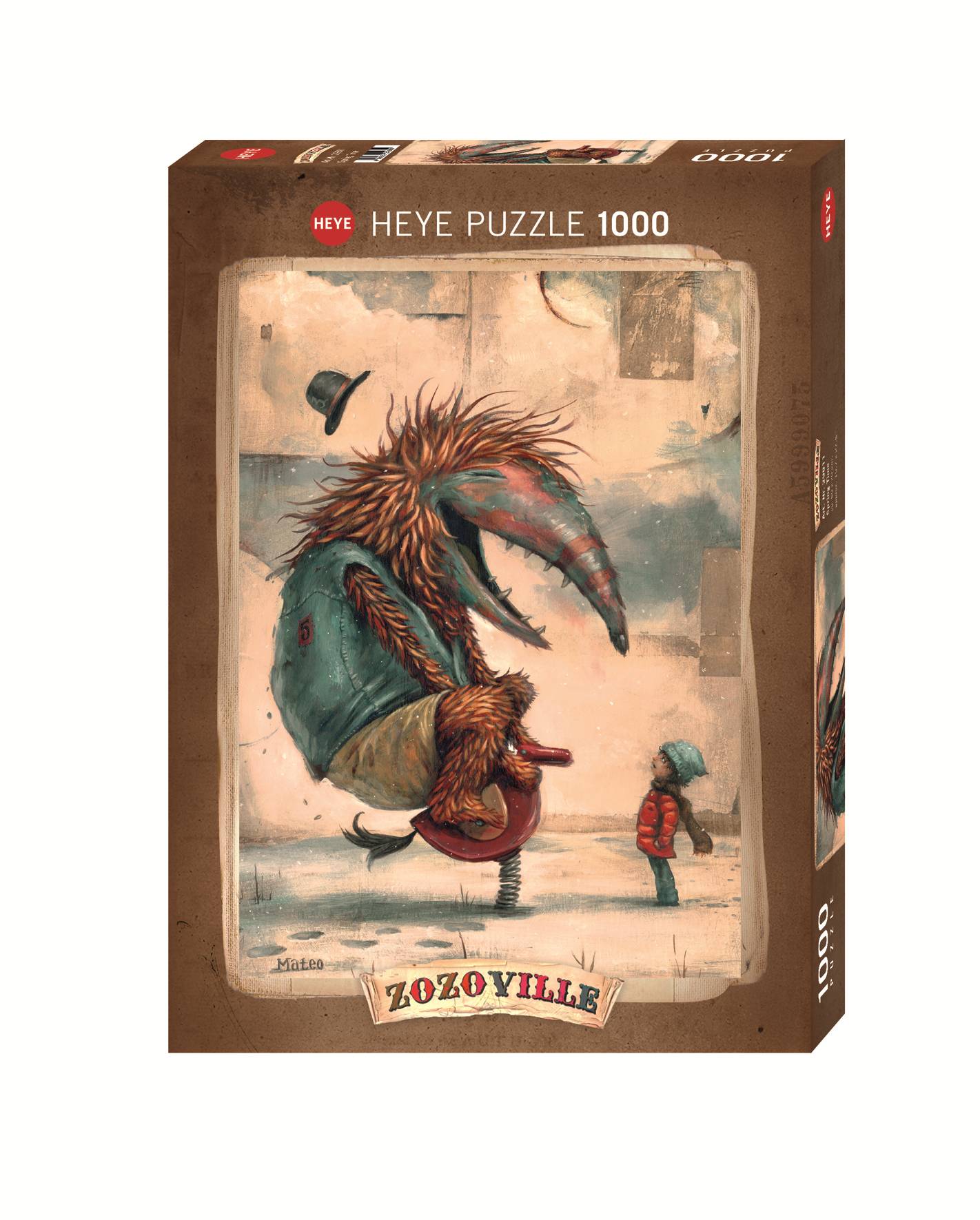 HEYE 29811 Zozoville Spring Time, 1000 Teile Puzzle