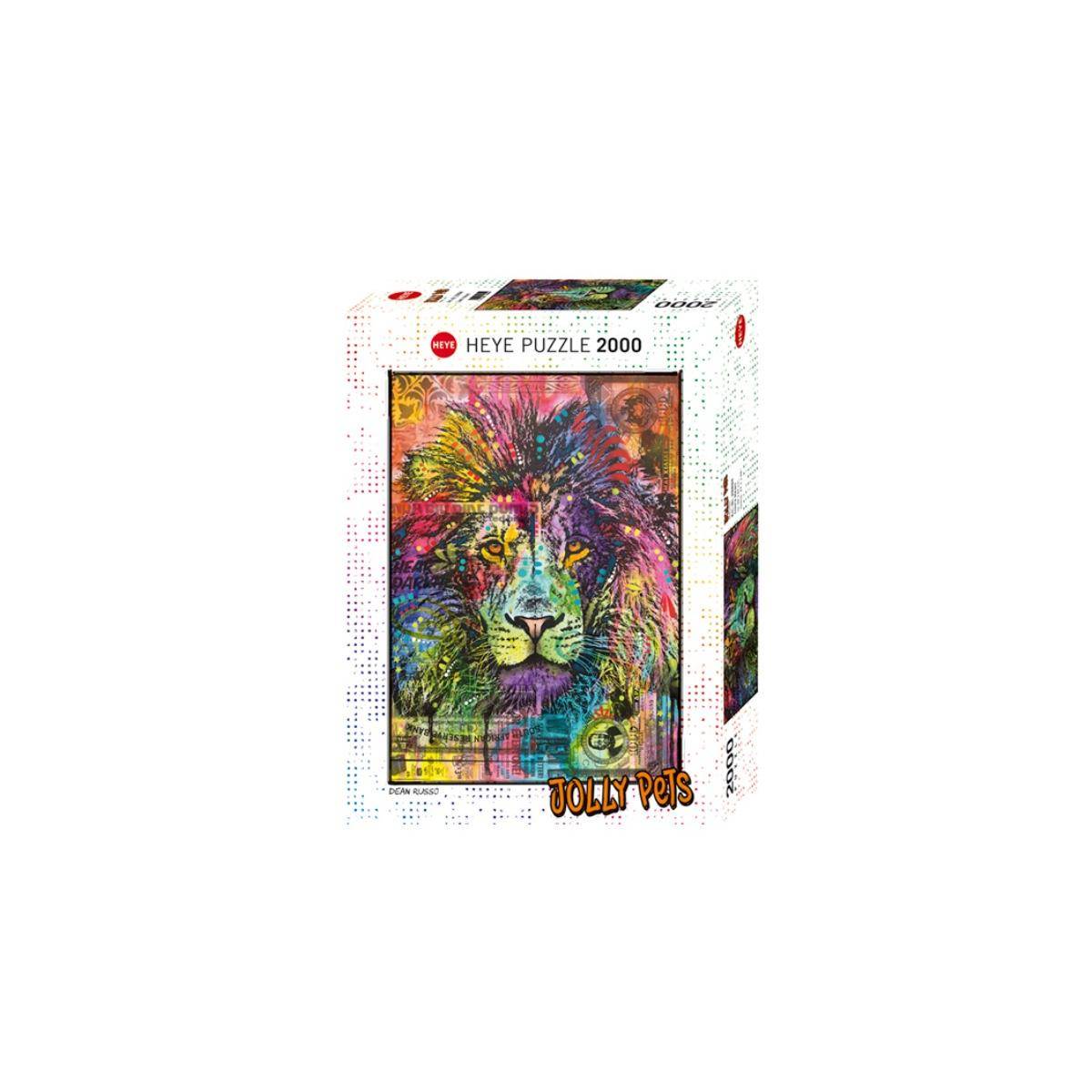 298944 - Löwenherz - Jolly Pets, 2000 Teile, 68.8 x 96.6 cm