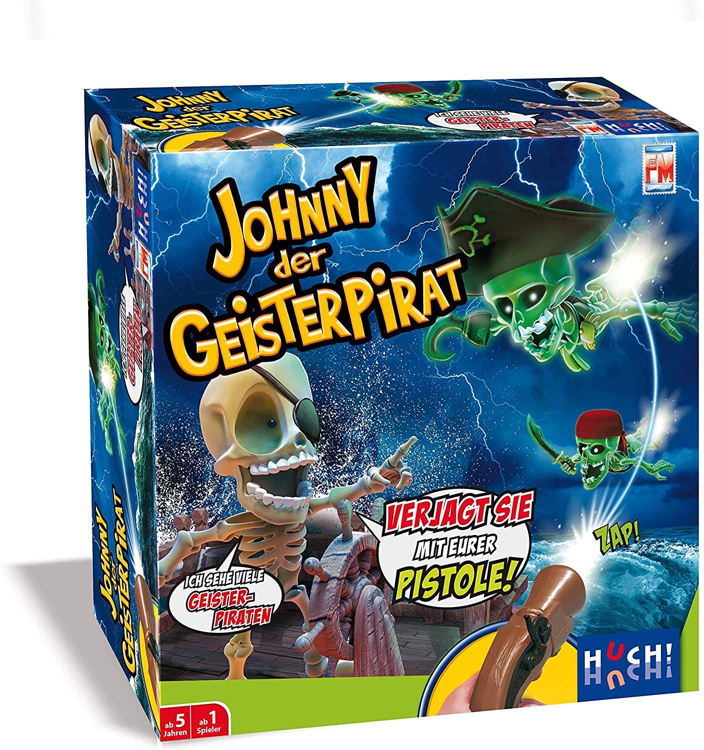HUCH 880857 Johnny der Geisterpirat,Kinderspiel