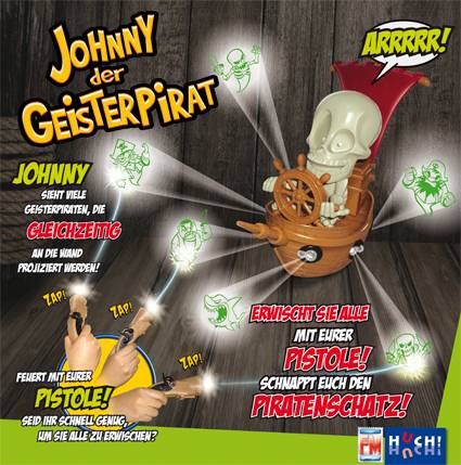 HUCH 880857 Johnny der Geisterpirat,Kinderspiel