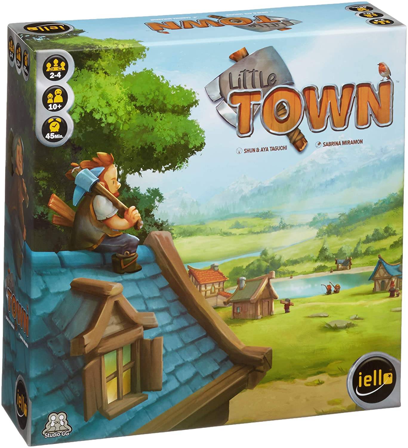 IELLO 516399 Little Town, Familienspiel