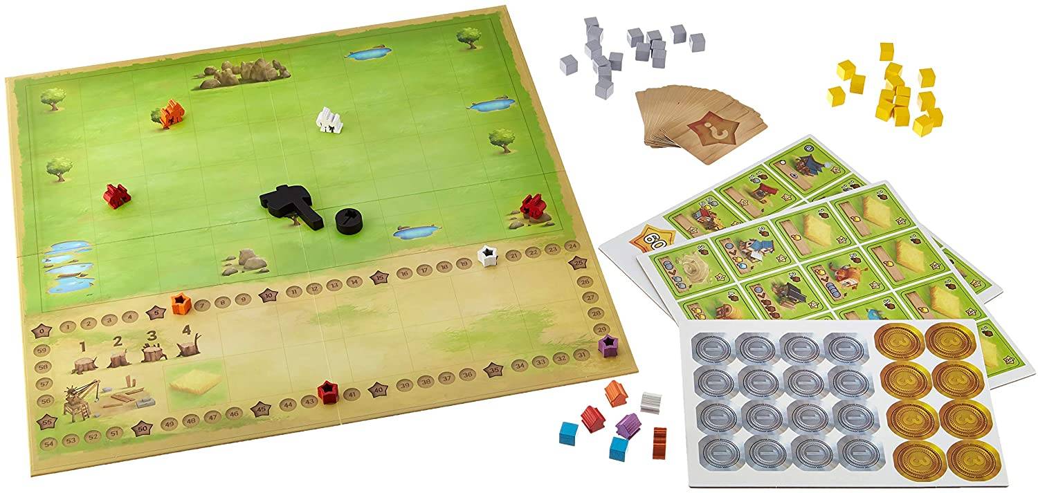 IELLO 516399 Little Town, Familienspiel