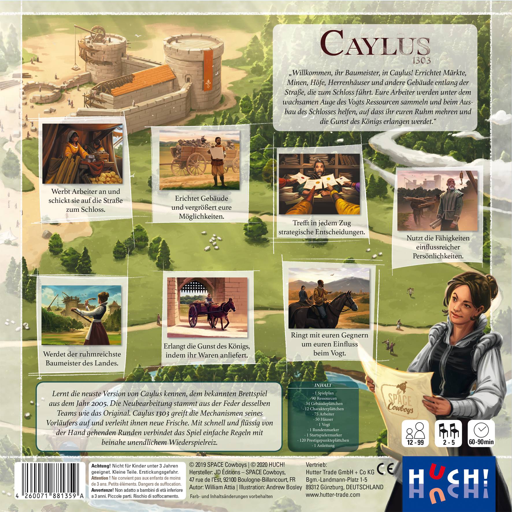 HUCH 881359 Caylus 1303, Strategiespiel