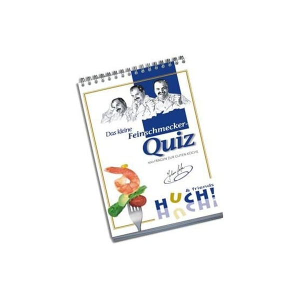 876188 - Das kleine Feinschmeckerquiz, Quizspiel, 1 Spieler, ab 12 Jahren (DE-Ausgabe)