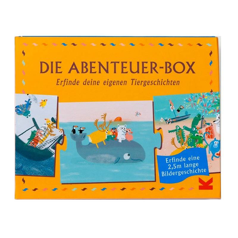 441357 - Die Abenteuer-Box - Puzzlespiel, für 1+ Spieler, ab 3 Jahren