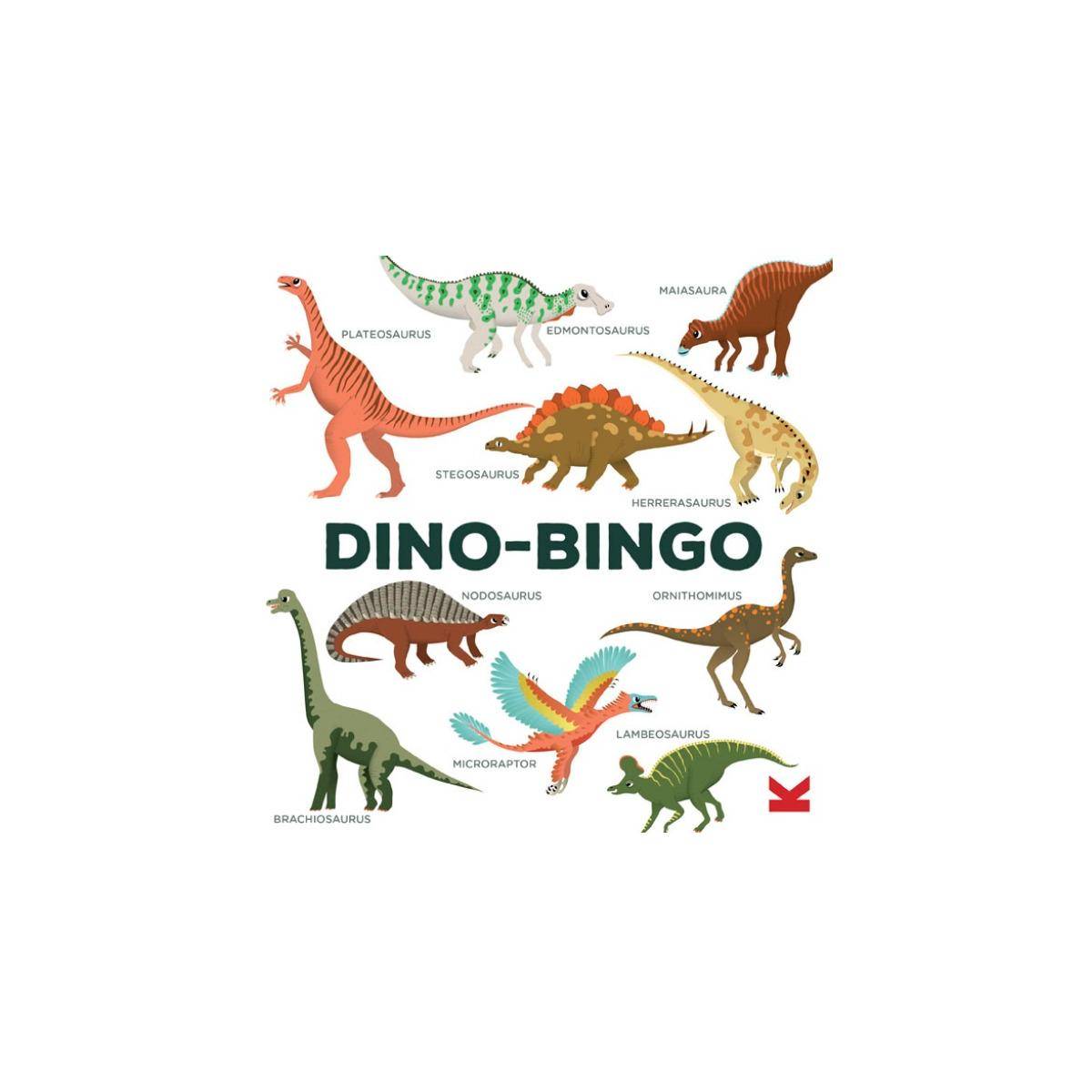 440763 - Dino-Bingo - Brettspiel, 2-7 Spieler, ab 3 Jahren (DE-Ausgabe)