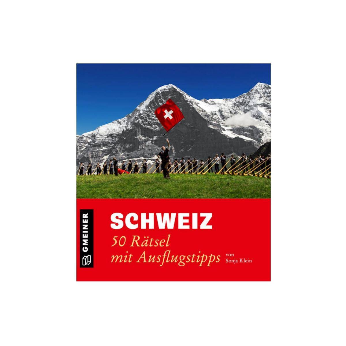 228586 - 50 Schweiz Rätsel, ab 2 Spieler, ab 12 Jahren (DE-Ausgabe)