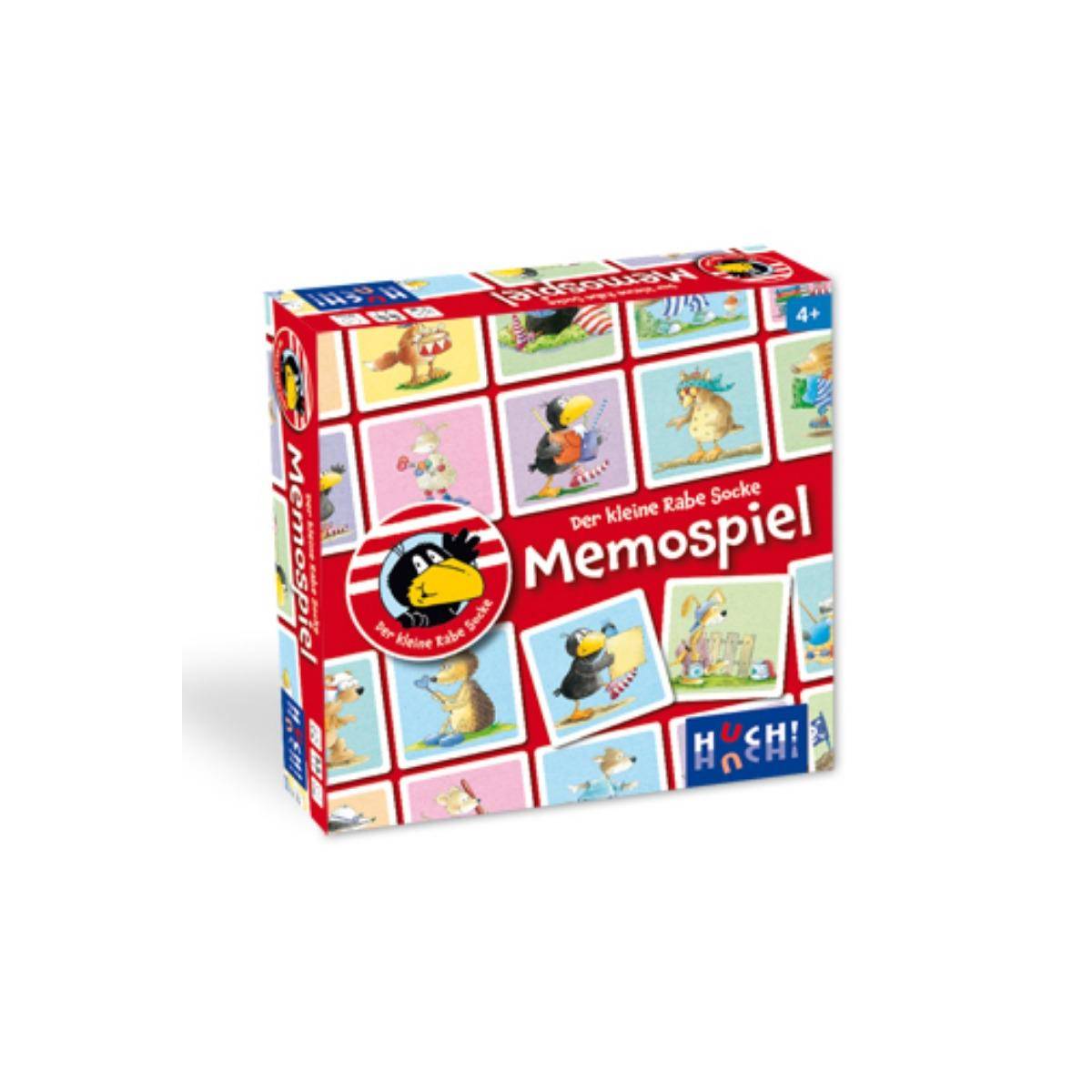 881977 - Der kleine Rabe Socke - Memo, 2-4 Spieler, ab 4 Jahren (DE-Ausgabe)