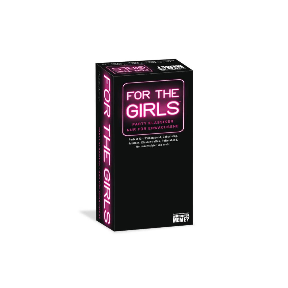 881953 - For the Girls - Kartenspiel, 3 Spieler, ab 18 Jahren (DE-Ausgabe)