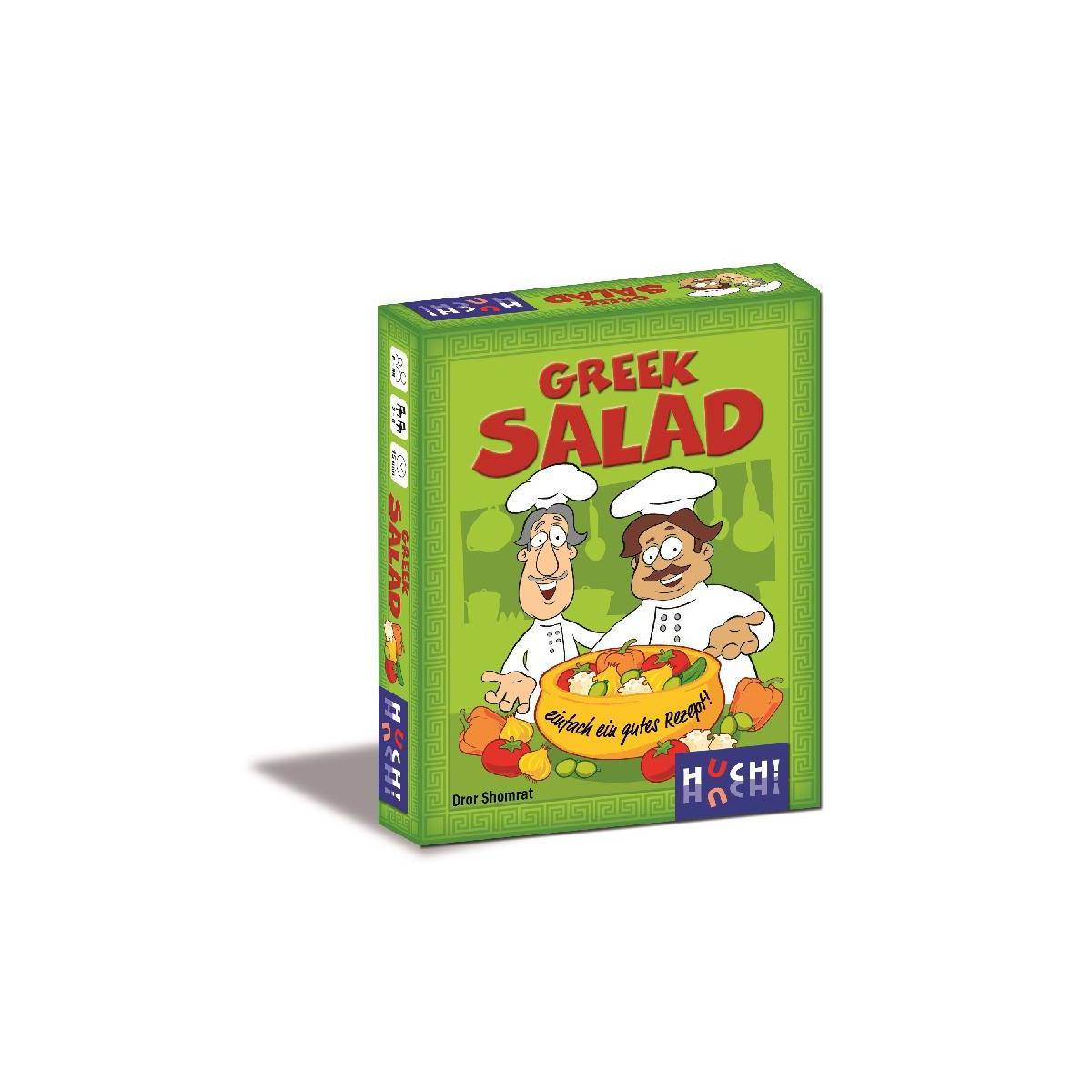 882127 - Greek Salad - Kartenspiel, 2-6 Spieler, ab 6 Jahren (DE-Ausgabe)