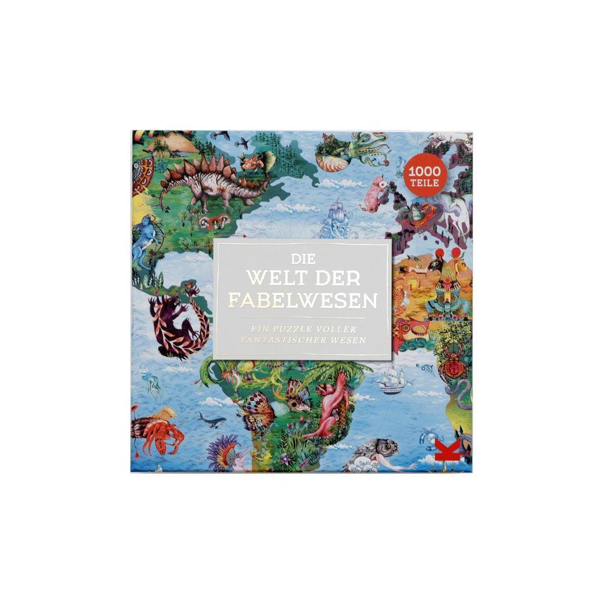 442064 - Die Welt der Fabelwesen - Puzzle, 1000 Teile (DE-Ausgabe)