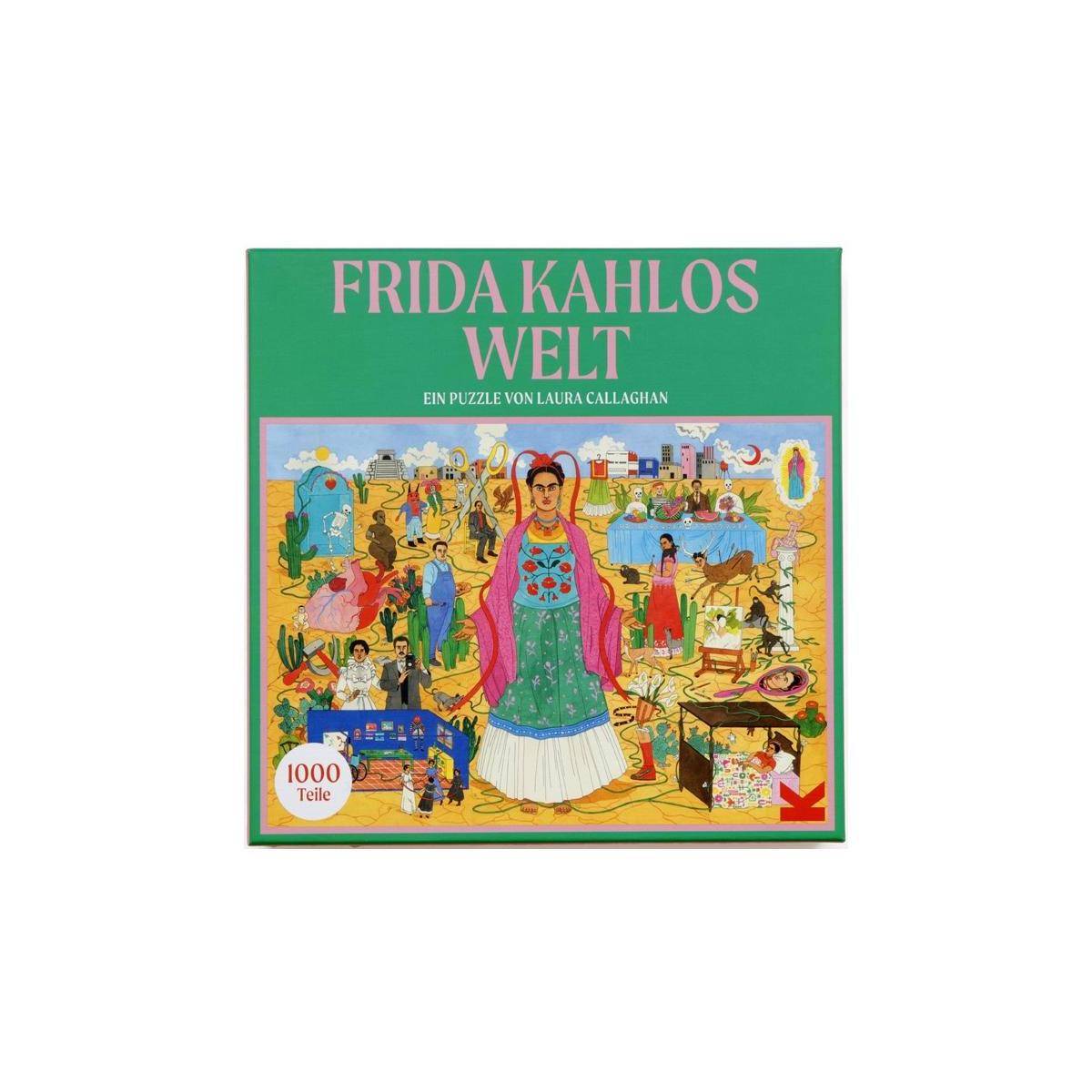 442057 - Frida Kahlos Welt - Puzzle, 1000 Teile (DE-Ausgabe)