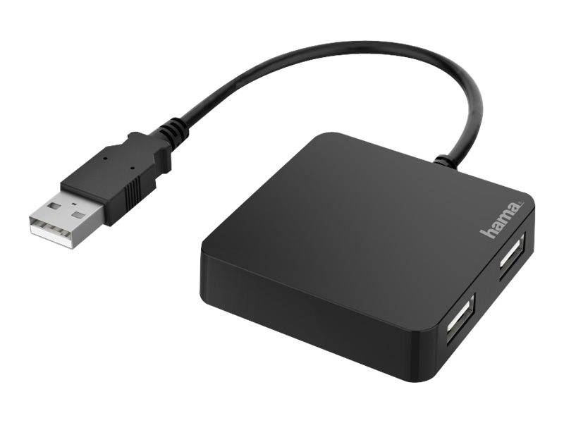 Hama - Hub - 4 x USB 2.0 - Desktop