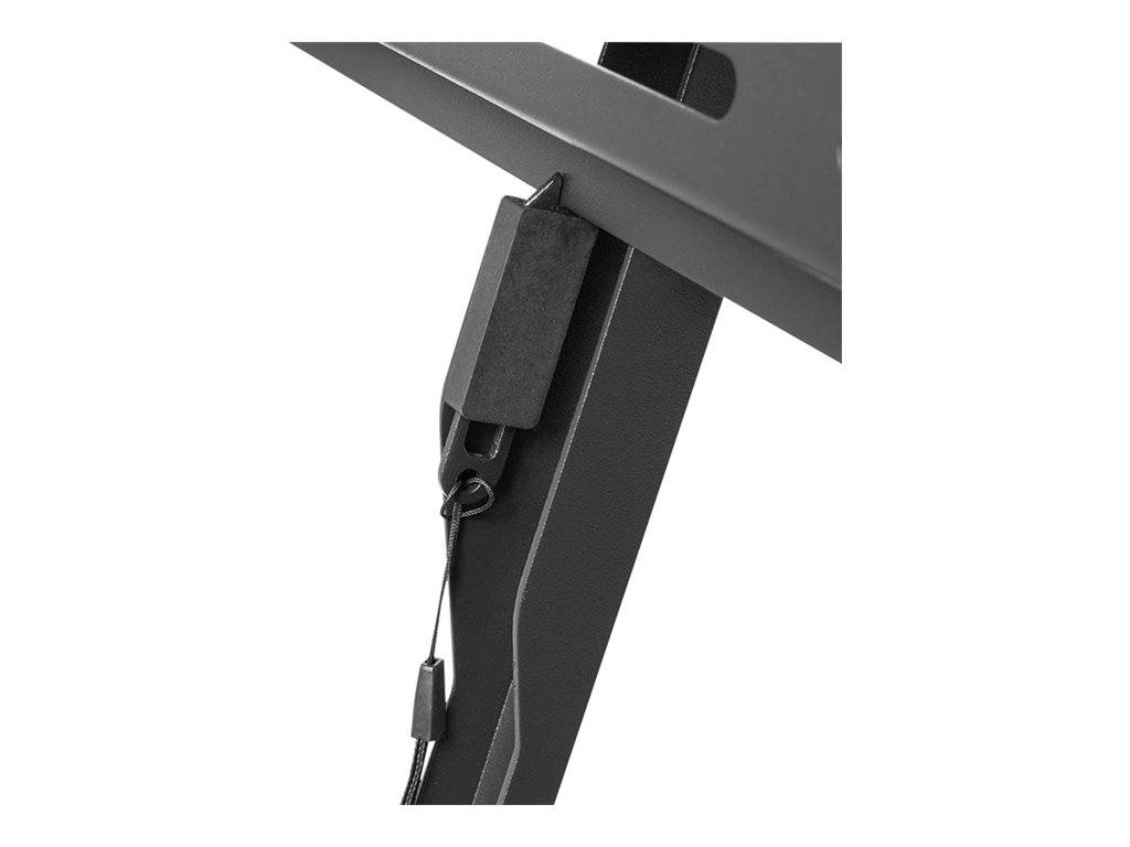 LogiLink - Befestigungskit - für TV - kippbar, horizontal verstellbar, 50 kg - verriegelbar - Stahl - Schwarz - Bildschi