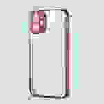 Joyroom JR-BP741 Apple iPhone 12 Mini Silikon TPU Schutz Tasche Hülle Cover Rot