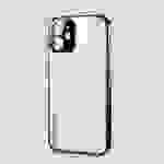 Joyroom JR-BP743 Apple iPhone 12 Pro Silikon TPU Schutz Tasche Hülle Cover Schwarz