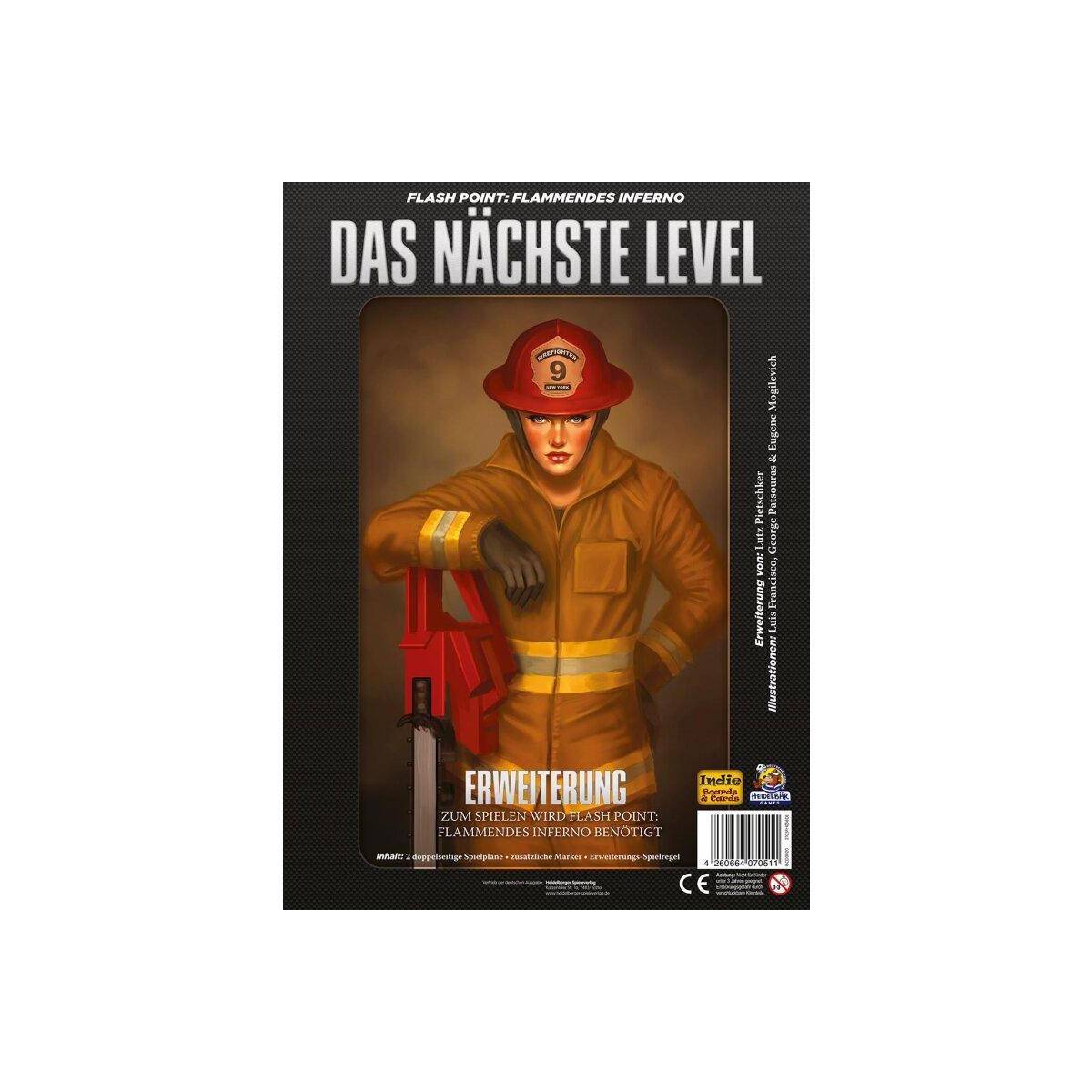 IBCD0020 - Flash Point: Das nächste Level - Brettspiel, ab 10 Jahren (DE-Erweiterung)